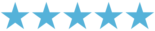 5 blue stars